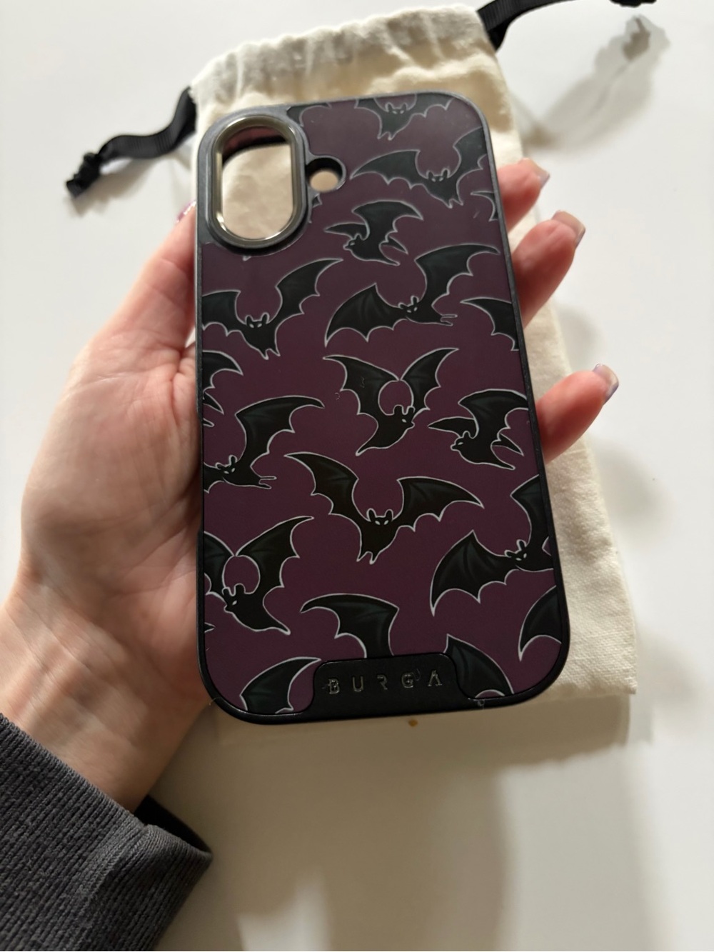 BURGA Midnight Visitor iPhone 17 Case — MagSafe - Picture 3 of 7